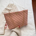 Women's Lingge Shopping Shoulder Bag Small Chains Handbags