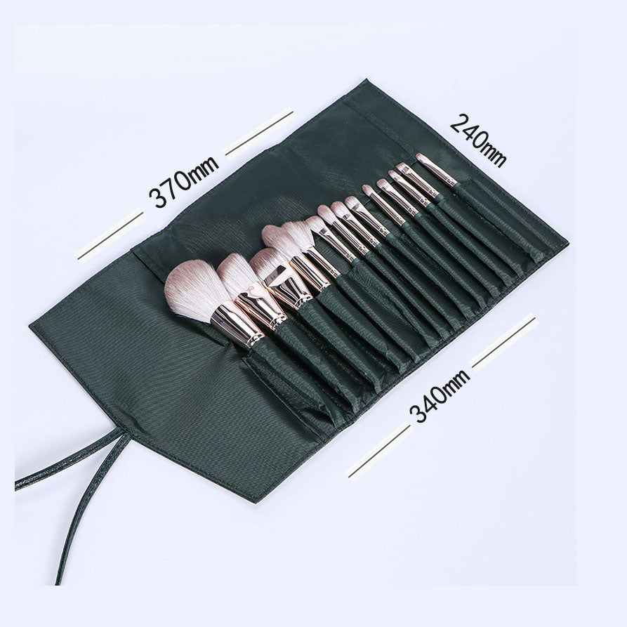 Retro Cosmetic Pen And Brush Storage Bag Pi-Mart