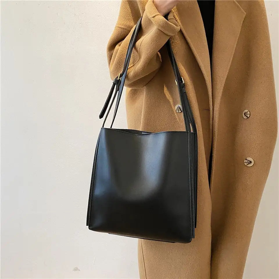 Olives Vegan Leather Tote Pi-Mart