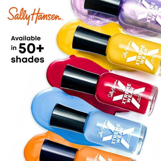 Sally Hansen Xtreme Wear Nail Polish, Tan-Lime, 0.4 fl oz, Chip Resistant, Bold Color EasyOptionXY LLC