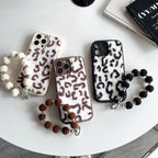 Leopard Printed Plush Phone Case Pi-Mart
