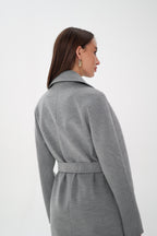 Pre-Order. Re-Stock Ships February 2026. Cambridge Comfort Wraparound Wool Cashmere Coat - SJB-DIAMOND ELITES