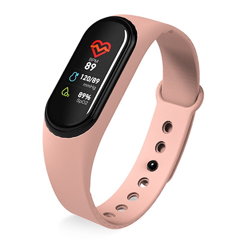 Smart Bracelet Fitness Tracker  Waterproof Heart Rate Blood Pressure Fitness Bracelet Smart Watch Pi-Mart