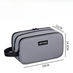 Three-Layer Large-Capacity Men's Toiletry Bag – Travel Portable Cosmetic Storage Bag with Compartments for College Dorm, Camp, Gym – Perfect for Organized Packing - SJB-DIAMOND ELITES
