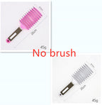 Hairbrush Anti Klit Brushy Haarborstel Women Detangler Hair Brush Bristle Nylon Scalp Massage  Teaser Hair Brush Comb Pi-Mart