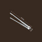7/9/12inch 304 Stainless Steel Food Clip BBQ Grill Steak Food Clip Silicone Non-slip Handle BBQ Tong Party BBQ Accessories Stainless Steel Metal Food Tongs Multi-functional Cooking Tongs for Food Grill BBQ Stevvex