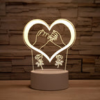 3D Table Night Lamp - SJB-DIAMOND ELITES