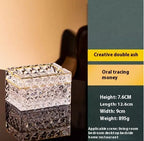 Bohemian Crystal Ashtray For Men's Gifts Pi-Mart