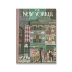 New York Magazine Cover Poster Retro Fashion City Landscape