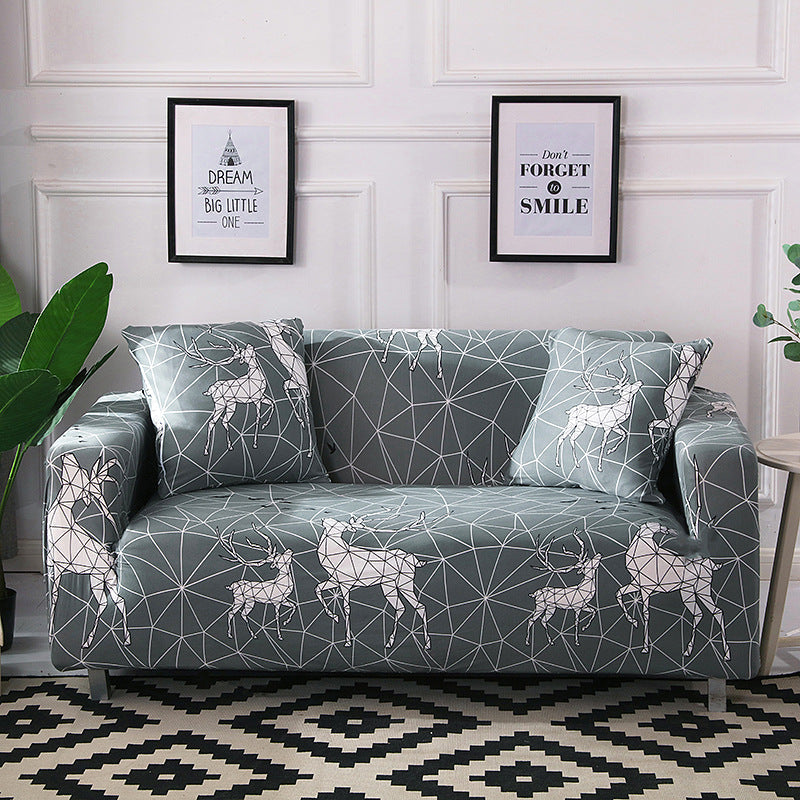 Printed sofa cushion sofa cover sofa cover Pi-Mart