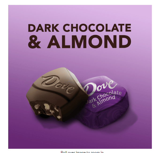 Dove Promises Dark Chocolate Almond Candy - 14.2 oz Bag EasyOptionXY LLC