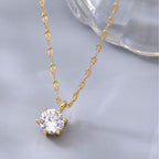 Women's Fashion Copper Pendant Necklace Pi-Mart