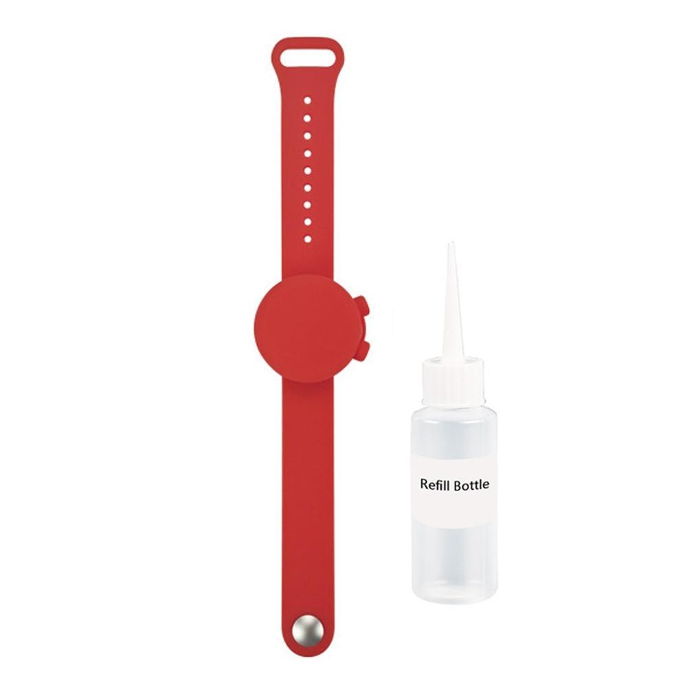 Outdooor Silicone Wristband Hand Sanitizer Disinfectant Bracelet Pi-Mart