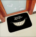 Crystal Velvet Printed Floor Mats Non-slip Absorbent Pi-Mart