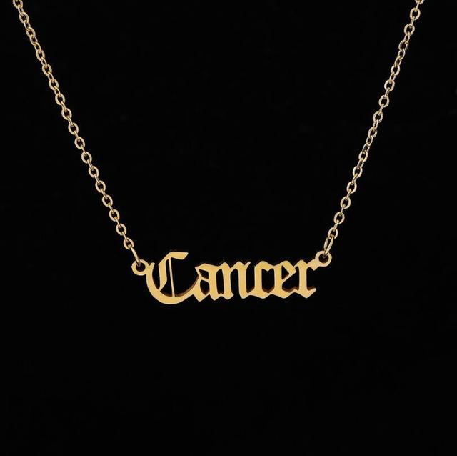 Zodiac Necklace Alphabet - SJB-DIAMOND ELITES