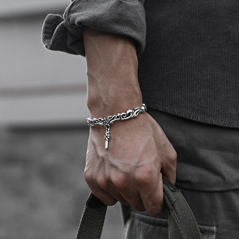 Cross Bangle Bracelet Pi-Mart