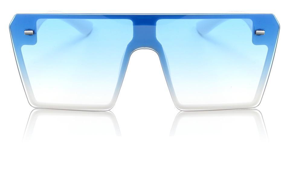NEW Top Oversized Square Modern  Woman And Ladies Fashion Retro Gradient Sunglasses With  Big Frame And  Vintage Eyewear UV400 Protection - SJB-DIAMOND ELITES