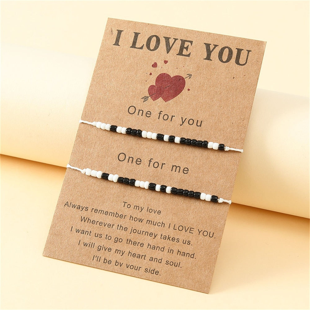 Morse Code Charm Bracelets Pi-Mart