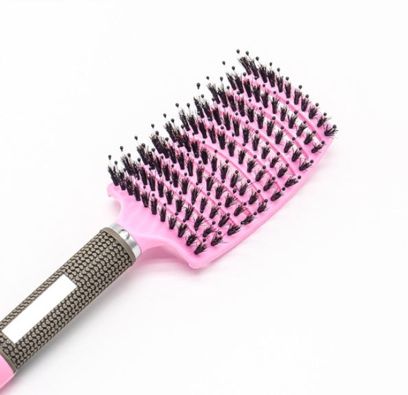 Hairbrush Anti Klit Brushy Haarborstel Women Detangler Hair Brush Bristle Nylon Scalp Massage  Teaser Hair Brush Comb Pi-Mart