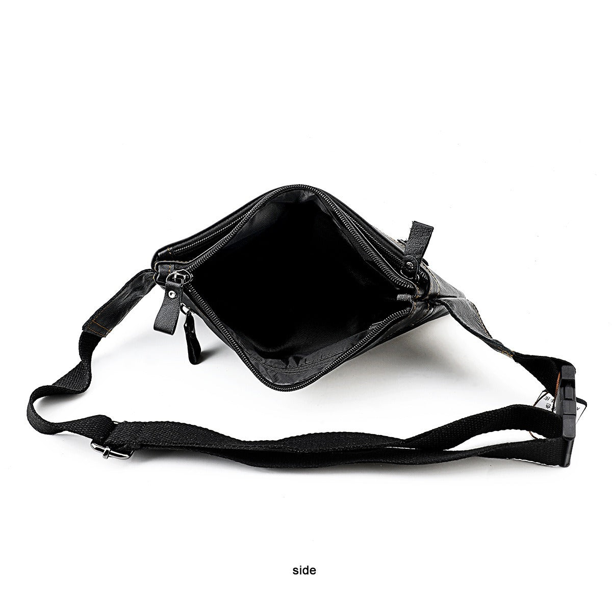 Multifunctional Genuine Leather Chest Bag & Waist Bag for Men and Women – Fanny Pack for Travel, Sports, Running, and Holidays with Multiple Pockets - SJB-DIAMOND ELITES