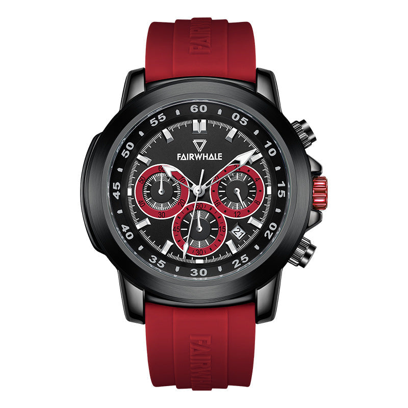 Three Eyes And Six Needles Multifunctional Daytona Watch Pi-Mart