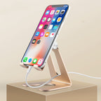 Metal folding mobile phone stand Pi-Mart