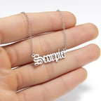 Zodiac Necklace Alphabet - SJB-DIAMOND ELITES