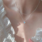 Sparkling Clavicle Chain Necklace Pi-Mart