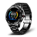 New Smart Watch For Men  With IP67 Waterproof Protecion and Heart Rate Fitness Tracker Pedometer For Android and IOS sistems Steel Band Sports Men Smart Watch - SJB-DIAMOND ELITES