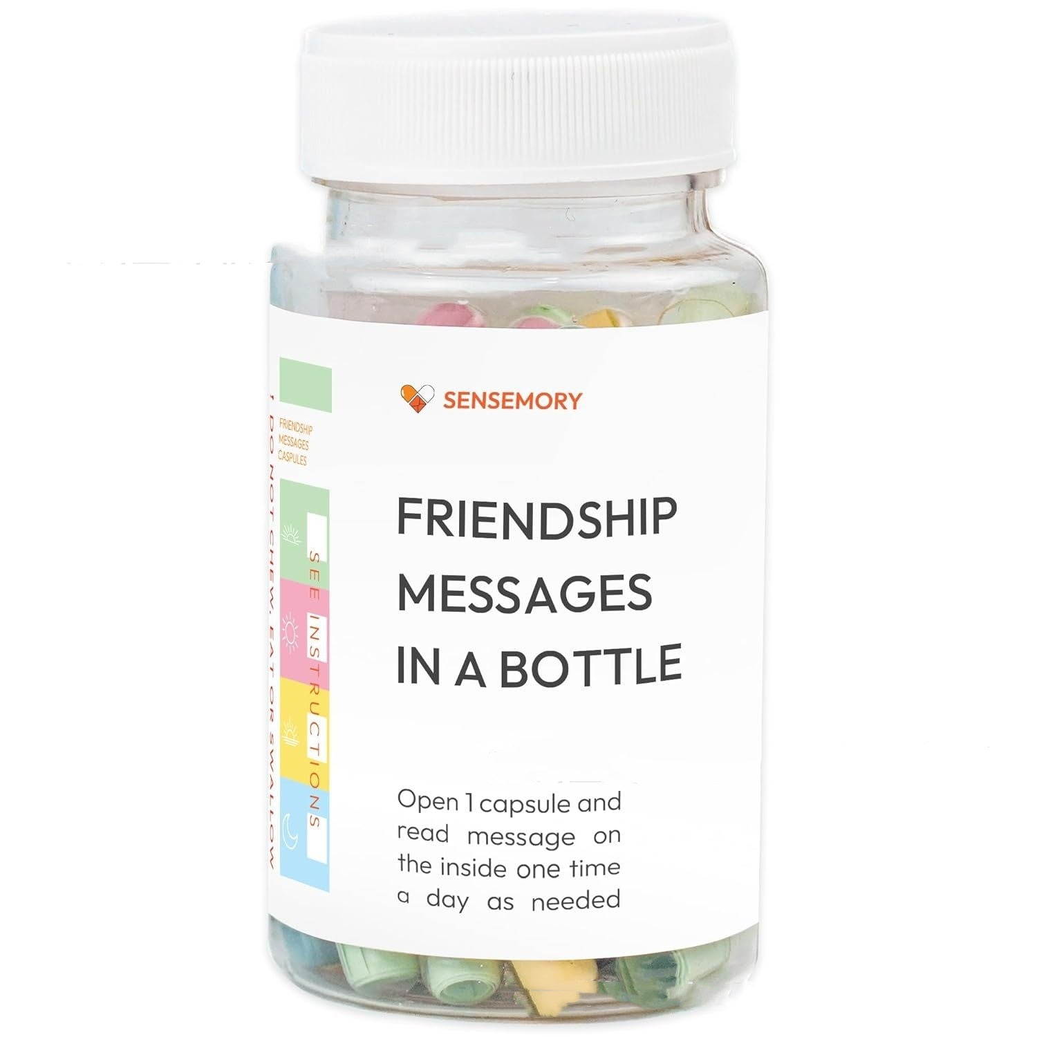 Love Messages In A Bottle Long Distance Relationship Pre-written Love Capsule Pot Gift Pi-Mart