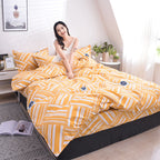Scandinavian Style Simple Duvet Cover Single Bed Pi-Mart