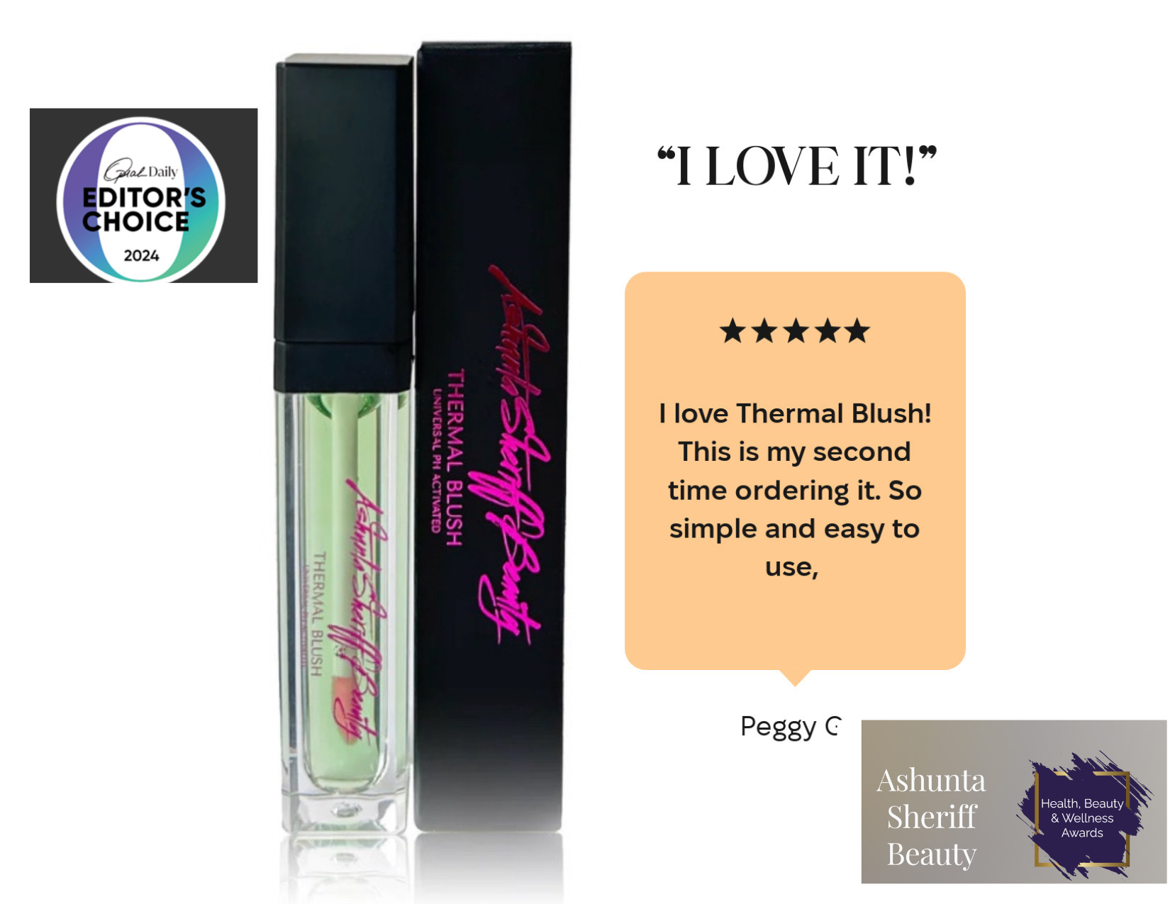 Ashunta Sheriff Beauty Thermal Blush Oil Serum - SJB-DIAMOND ELITES