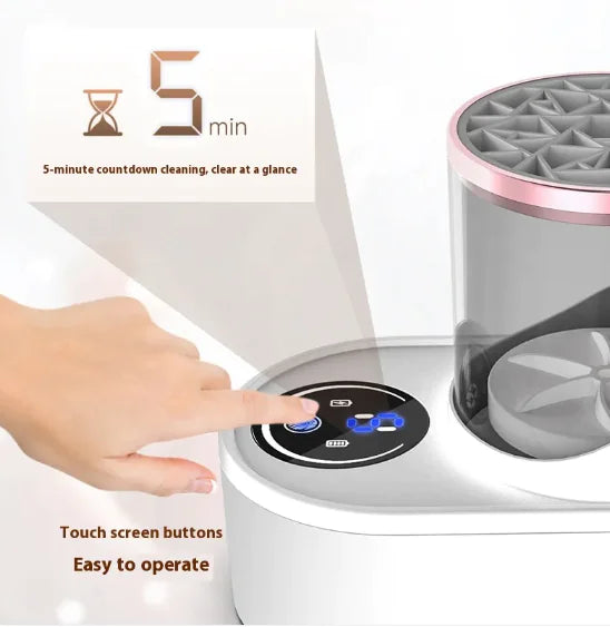 Electric Makeup Brush Cleaner & Stand Pi-Mart