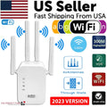 WiFi Range Extender Internet Booster Network Router Wireless Signal Repeater Pi-Mart
