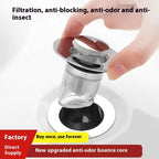 Universal Wash Basin Drain Plug Pi-Mart