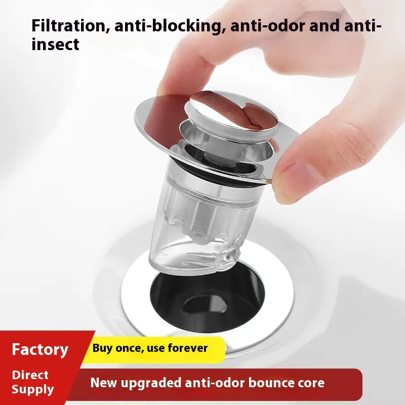 Universal Wash Basin Drain Plug Pi-Mart