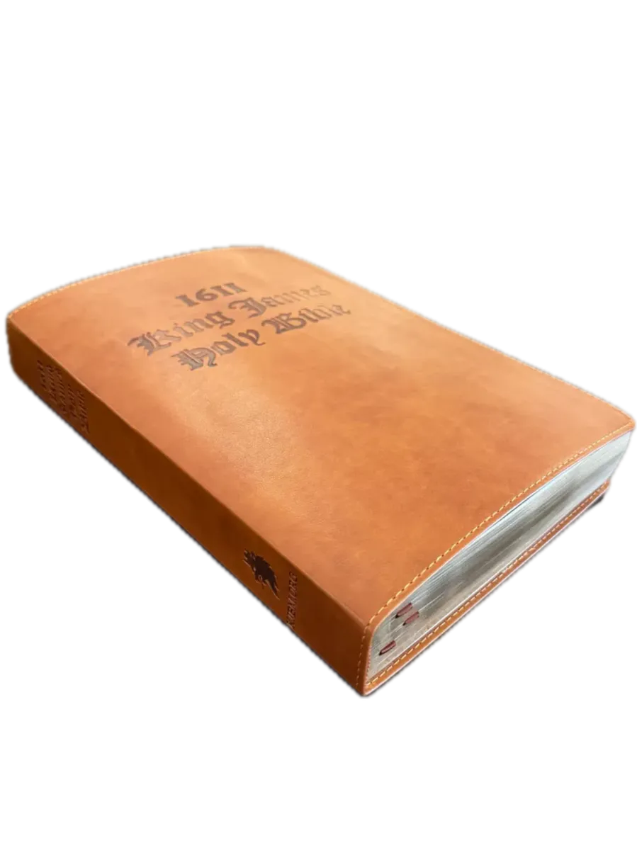 1611 King James Bible - Tan KingdomWear
