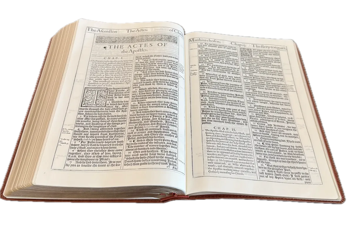 1611 King James Bible - Brown KingdomWear