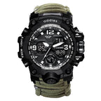 Military Survival  Men Watch With Compass/whistle /scraper/Waterproof 30M Outdoor Men Sports G Style -Shock Watch Relogio Masculino - SJB-DIAMOND ELITES