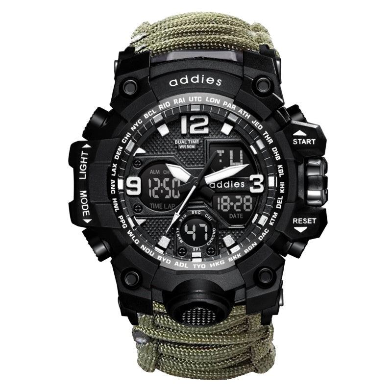 Military Survival  Men Watch With Compass/whistle /scraper/Waterproof 30M Outdoor Men Sports G Style -Shock Watch Relogio Masculino - SJB-DIAMOND ELITES