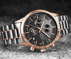 Men's Waterproof  Watch With Chronometers And Date Display Unique Design Perfect Gift Stevvex