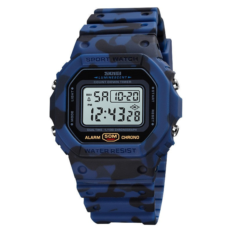 Luxury Modern Sports Watch With Led Digital Display Waterproof 50M Military Famous Unisex Watch For Man and Woman - SJB-DIAMOND ELITES