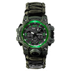 Survival Men Sports Watch With Outdoor Compass In Top Luxury Brand G Style Military Digital Watches Waterproof 50M relogio masculino - SJB-DIAMOND ELITES