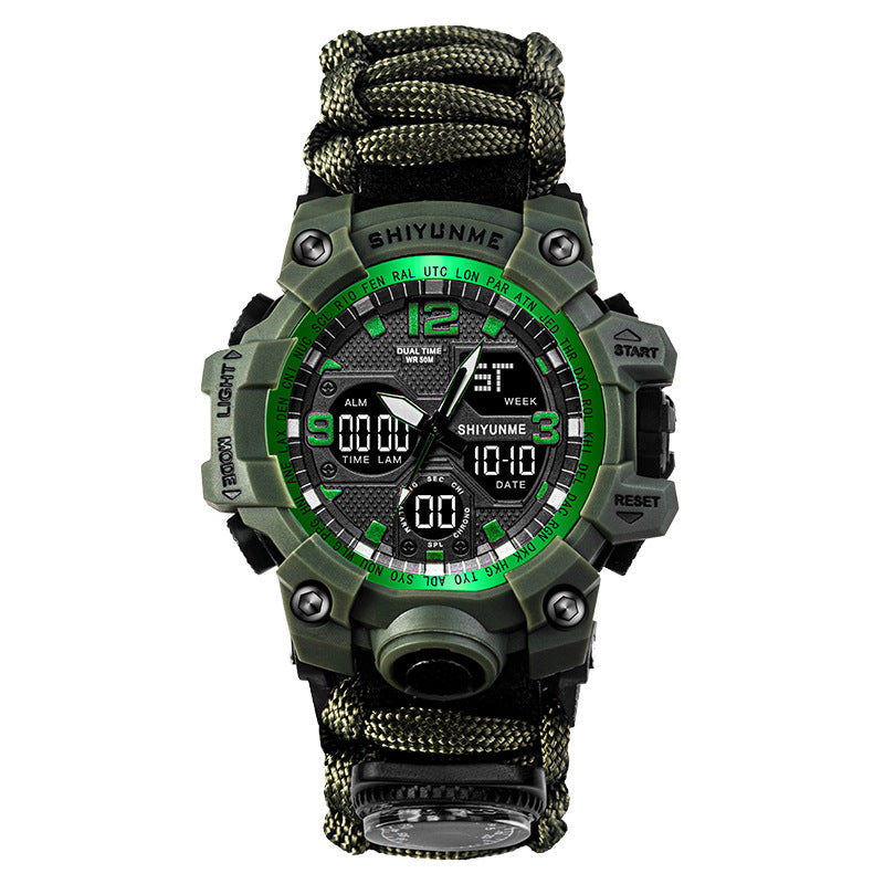 Survival Men Sports Watch With Outdoor Compass In Top Luxury Brand G Style Military Digital Watches Waterproof 50M relogio masculino - SJB-DIAMOND ELITES