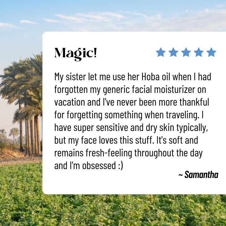 Hoba | Pure Jojoba Oil Cleanser & Moisturizer Katari Beauty