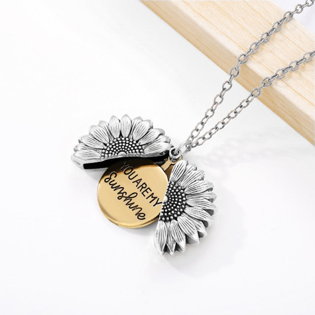 Sunflower Pendant Necklace - SJB-DIAMOND ELITES