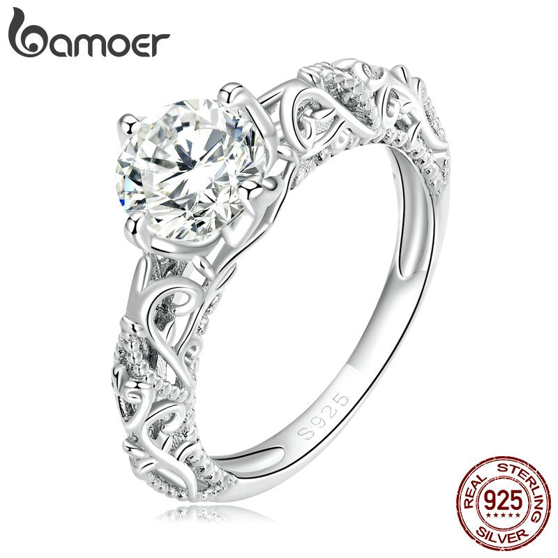 Vintage Pattern 925 Sterling Silver Ring Pi-Mart
