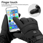 Winter Electric Heated Gloves Motorcycle Touch Screen Gloves Pi-Mart