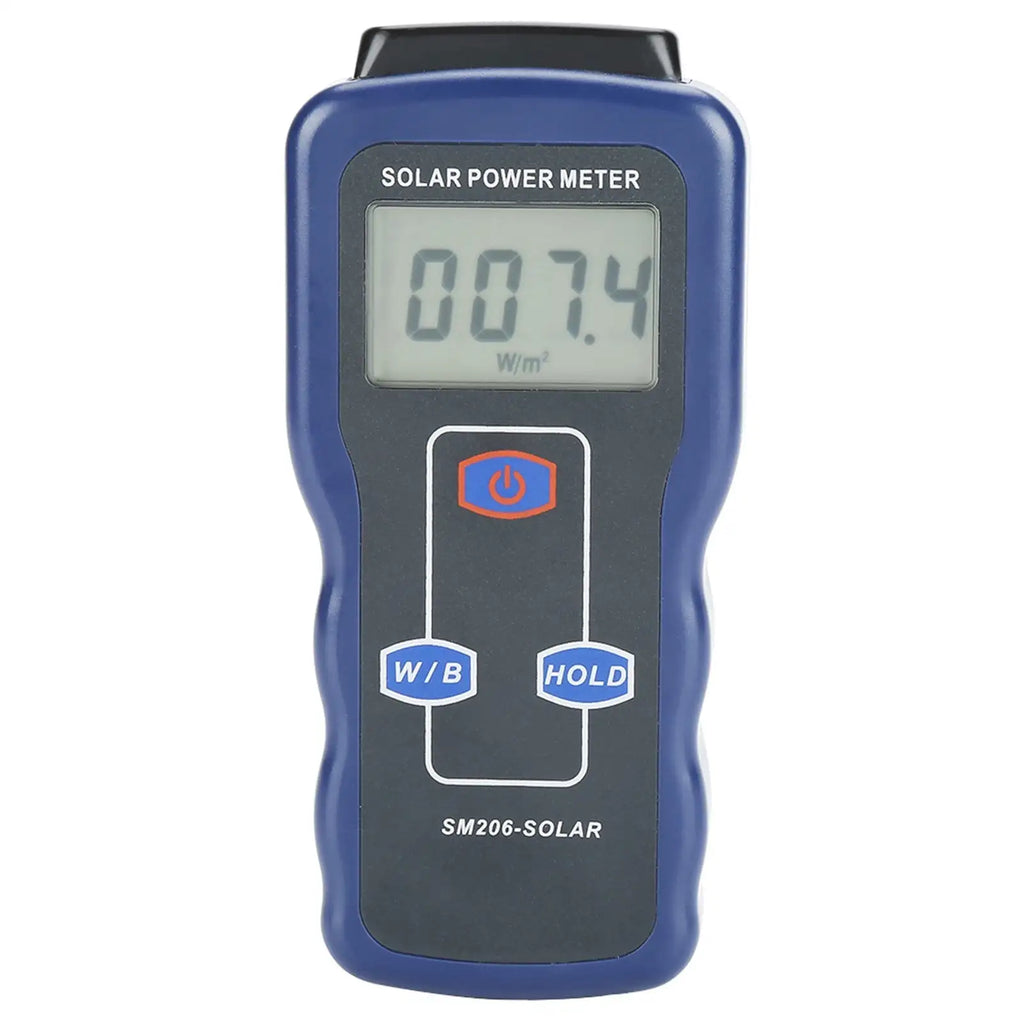 SM206 Digital Solar Power Meter Sun Light Radiation Measuring Testing Instrument - SJB-DIAMOND ELITES