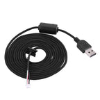 2meters USB Mouse Line Wire Cable Replacement Repair Accessory For Logitech G9/G9X Game Mouse - SJB-DIAMOND ELITES